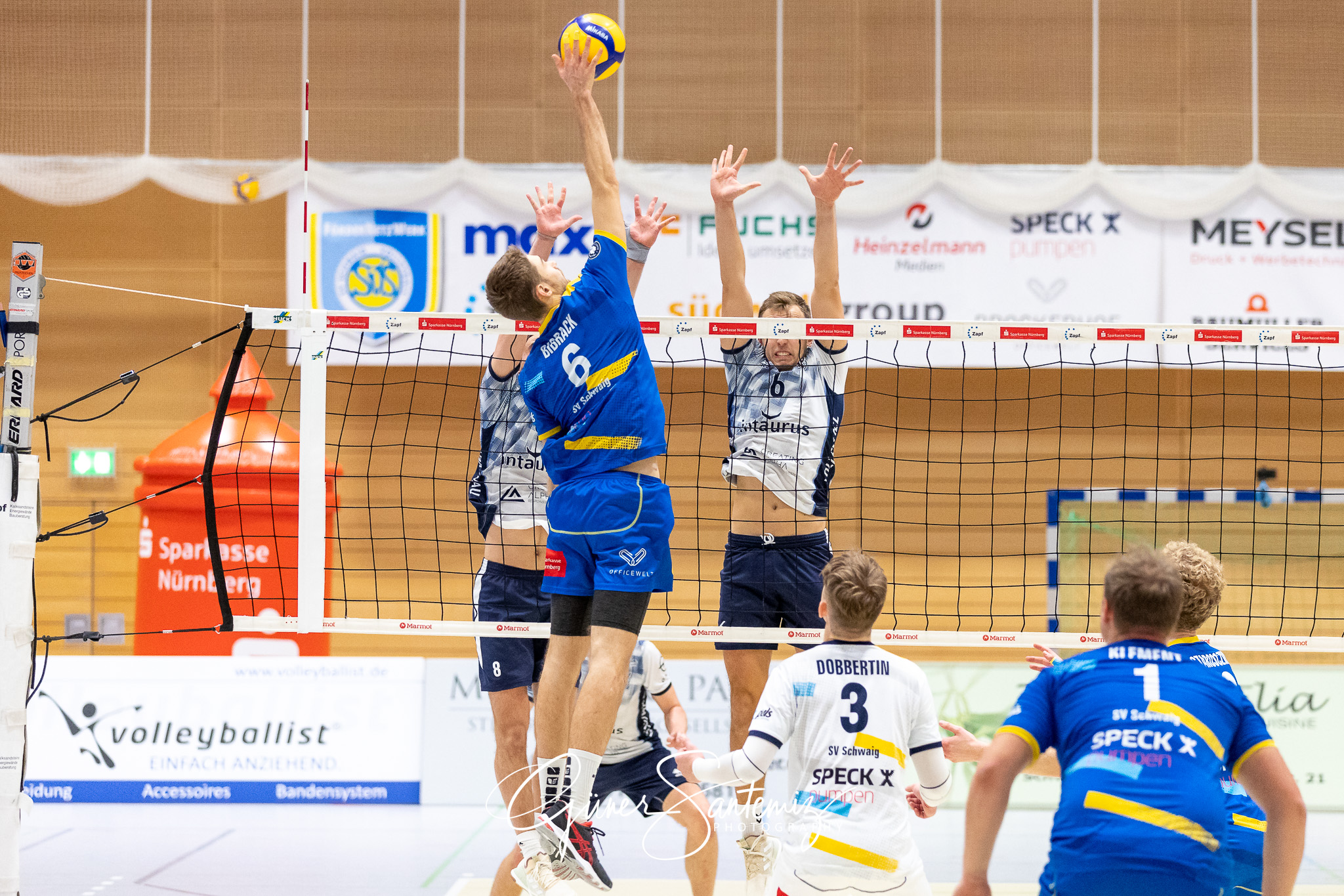 SV Schwaig - ASV Dachau - Volleyball - 2. Bundesliga Sued - 8. S