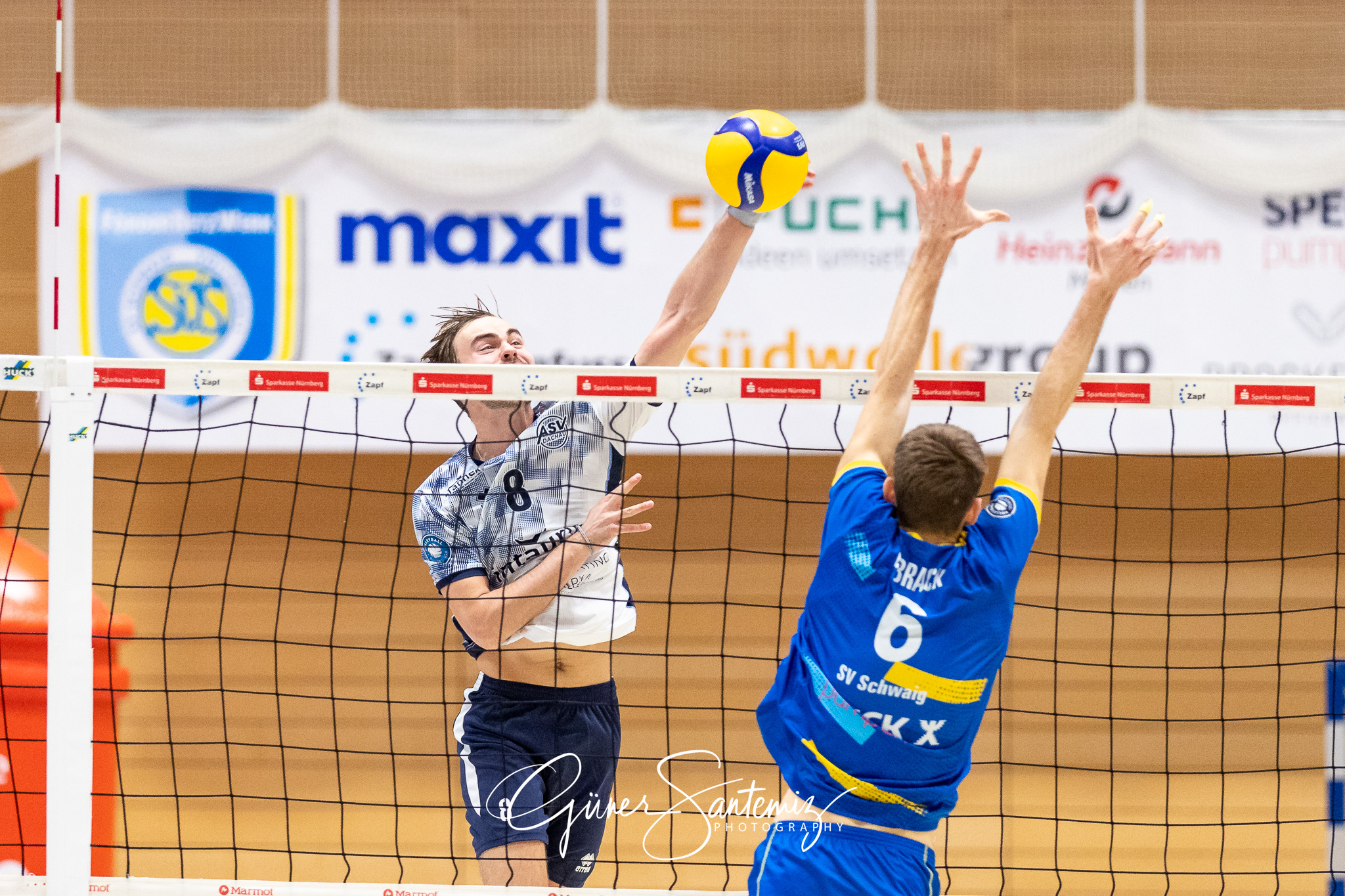 SV Schwaig - ASV Dachau - Volleyball - 2. Bundesliga Sued - 8. S