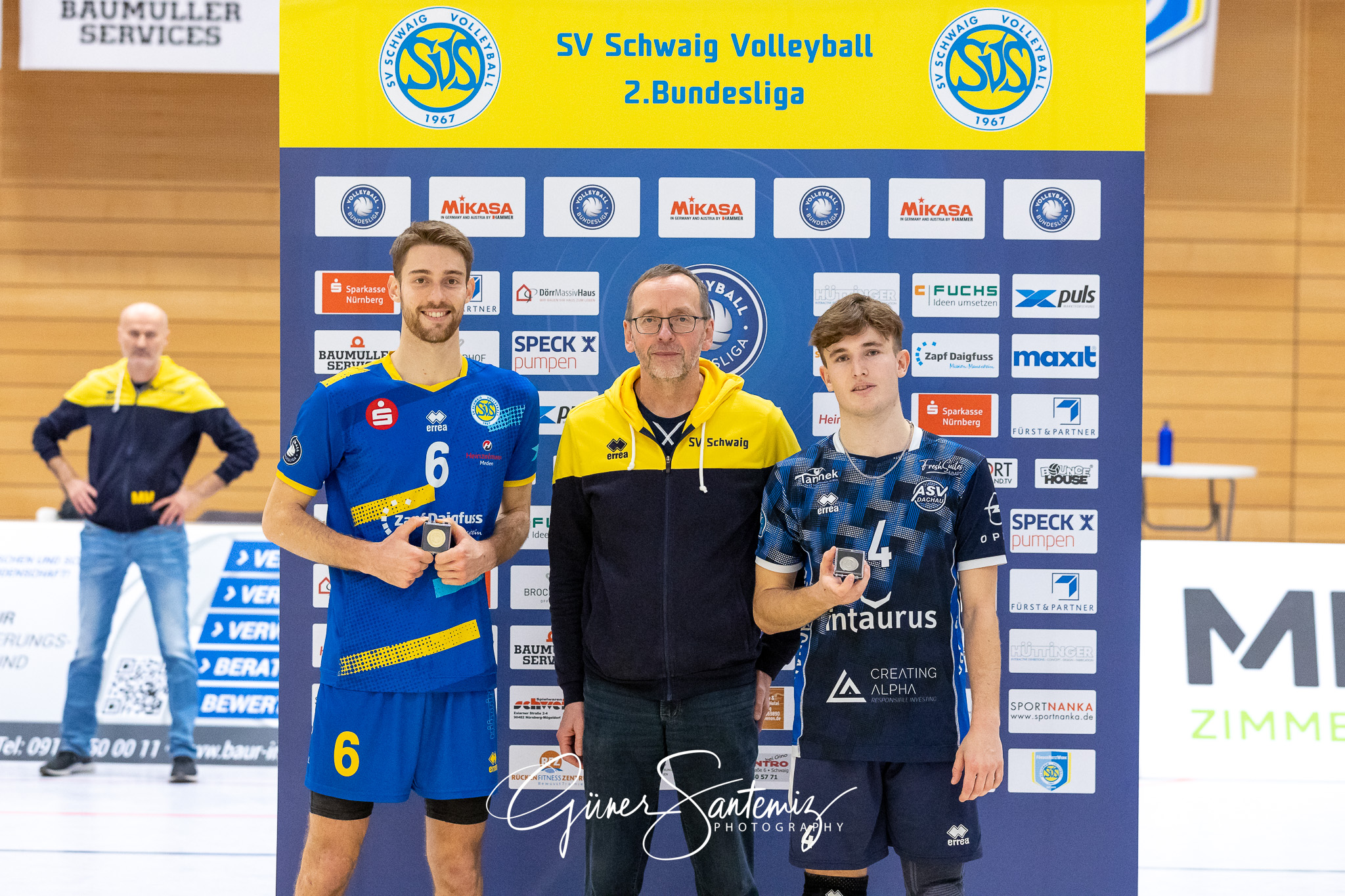 SV Schwaig - ASV Dachau - Volleyball - 2. Bundesliga Sued - 8. S
