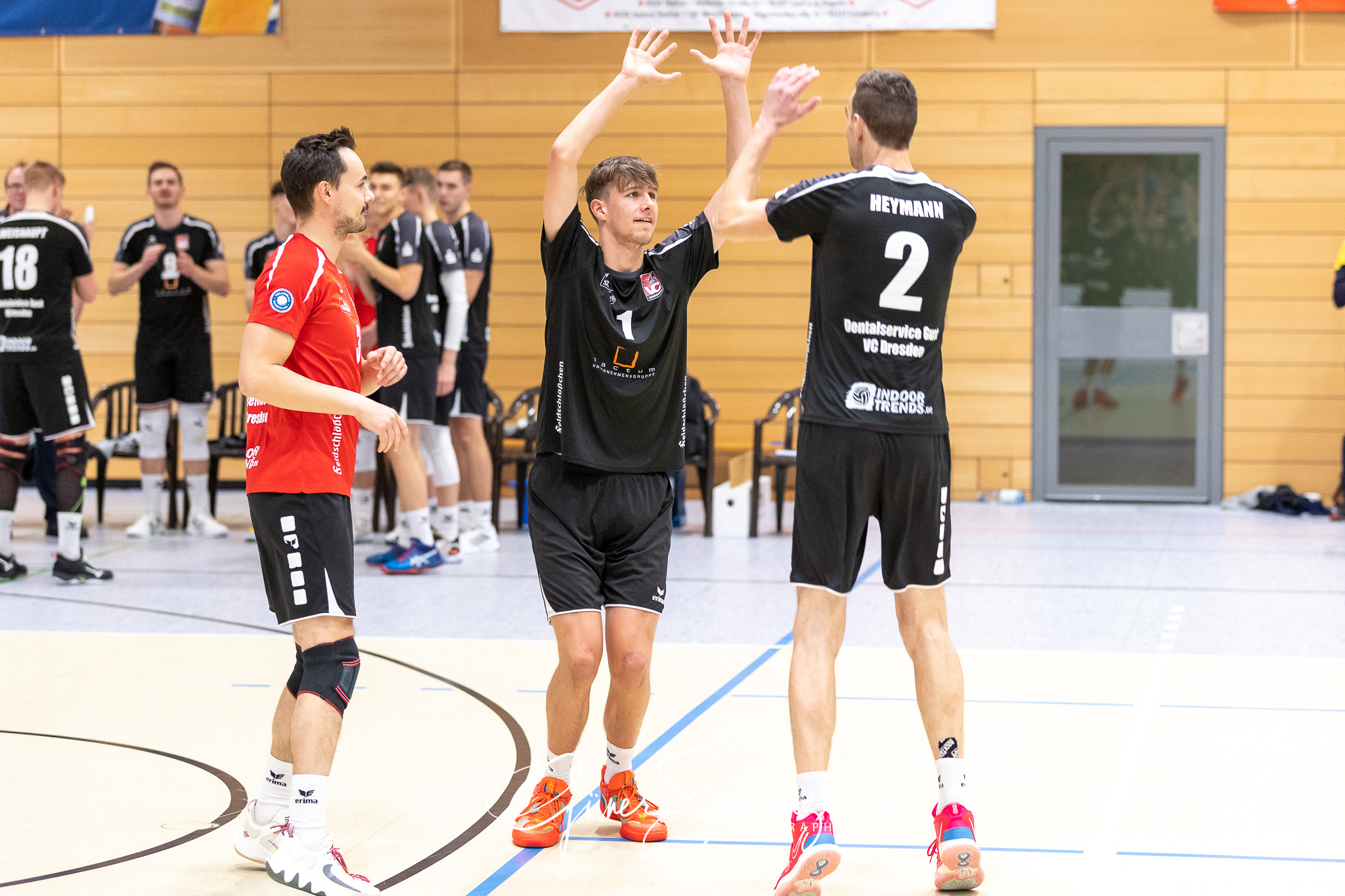 SV Schwaig vs. Dentalservice Gust VC Dresden - Volleyball - 2. B