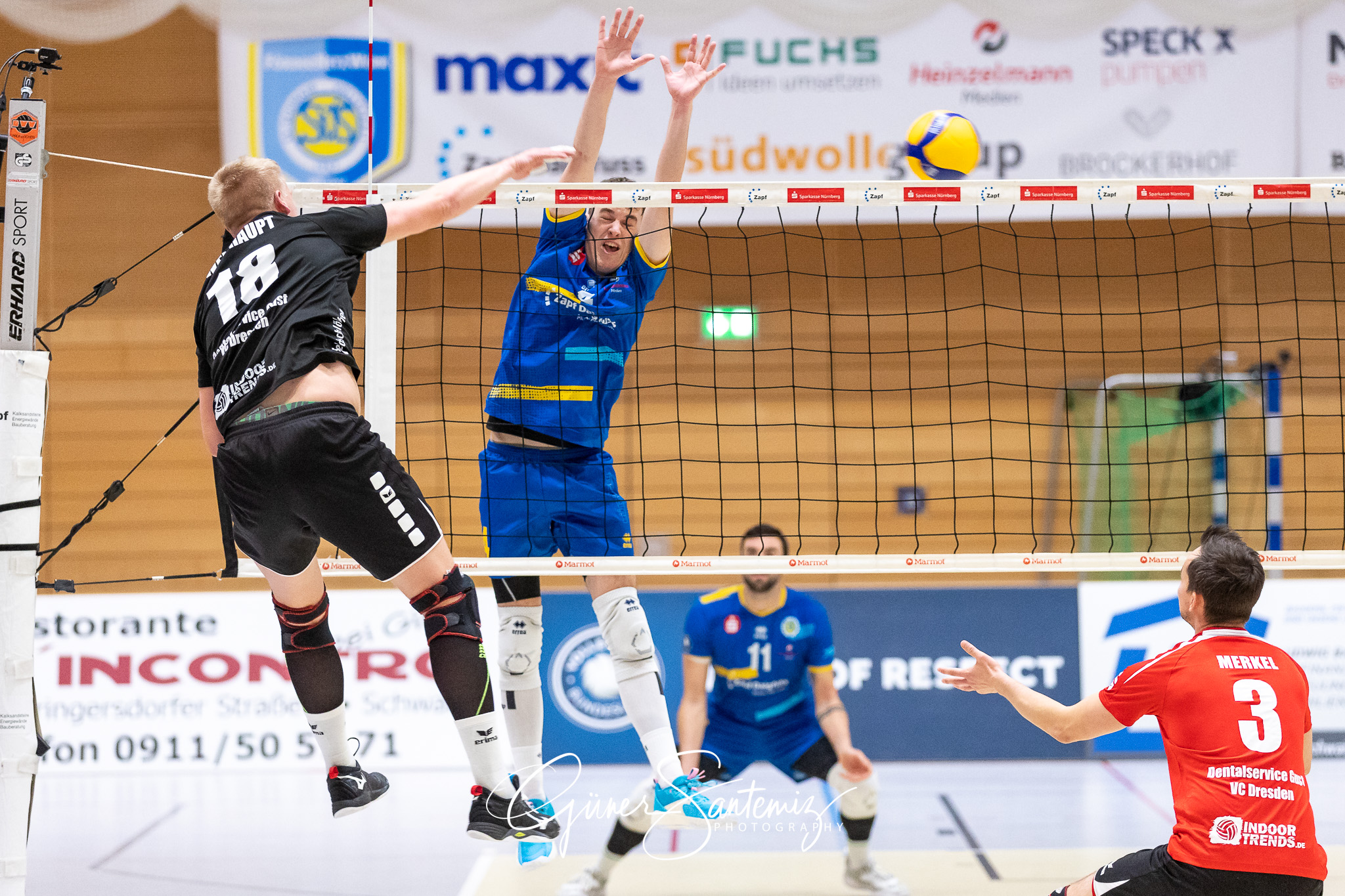 SV Schwaig vs. Dentalservice Gust VC Dresden - Volleyball - 2. B