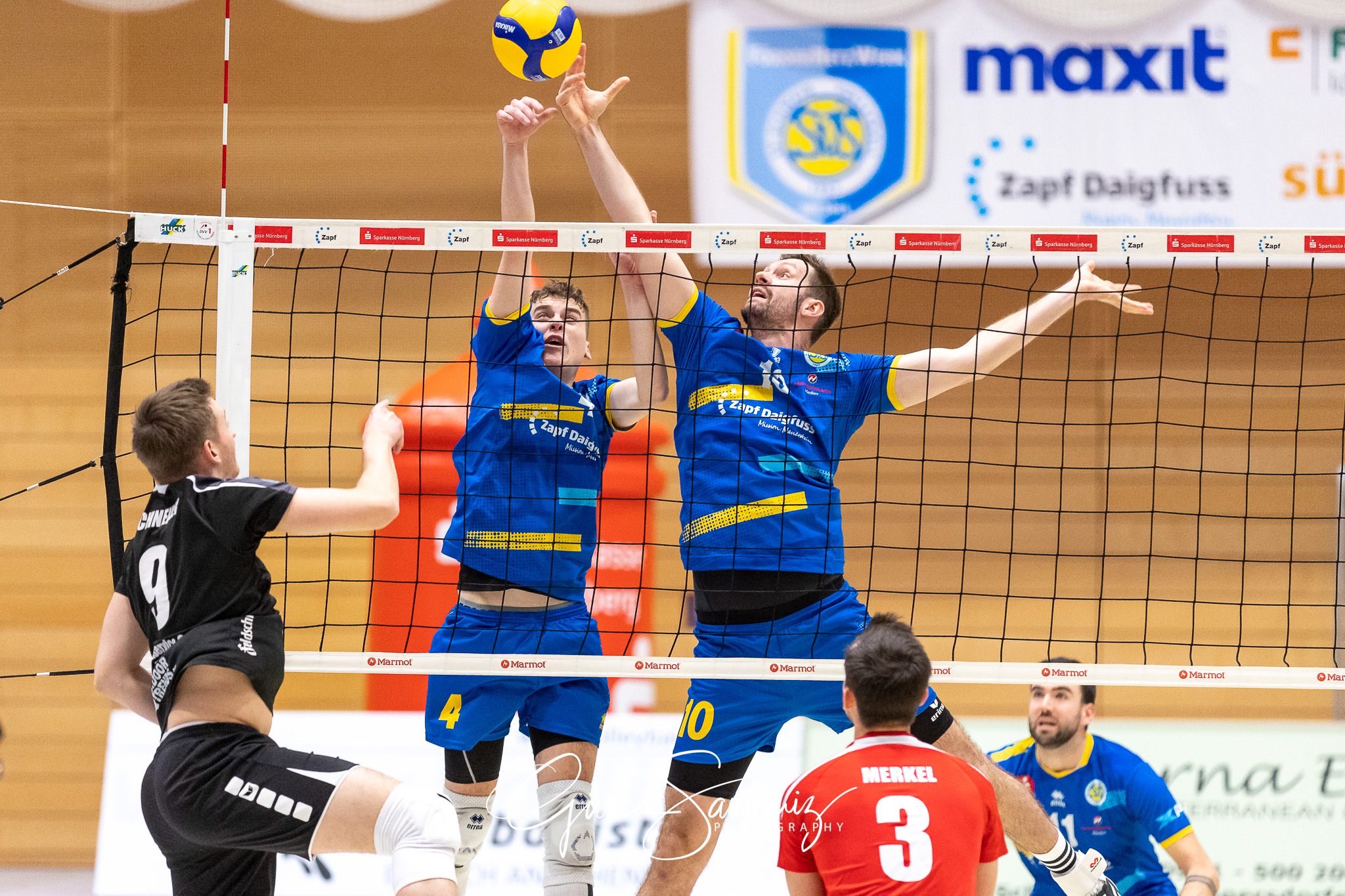 SV Schwaig vs. Dentalservice Gust VC Dresden - Volleyball - 2. B