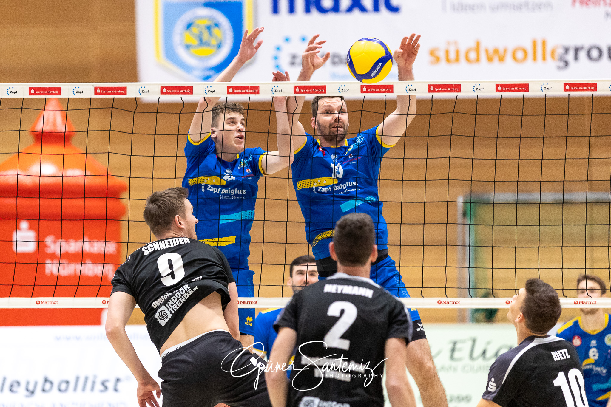 SV Schwaig vs. Dentalservice Gust VC Dresden - Volleyball - 2. B