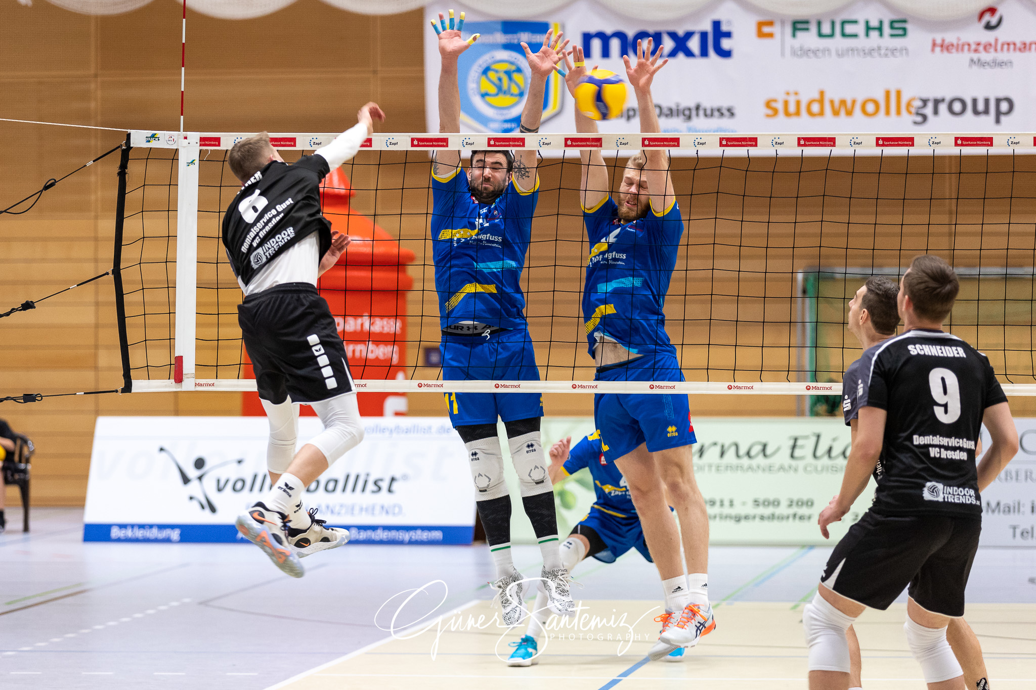 SV Schwaig vs. Dentalservice Gust VC Dresden - Volleyball - 2. B