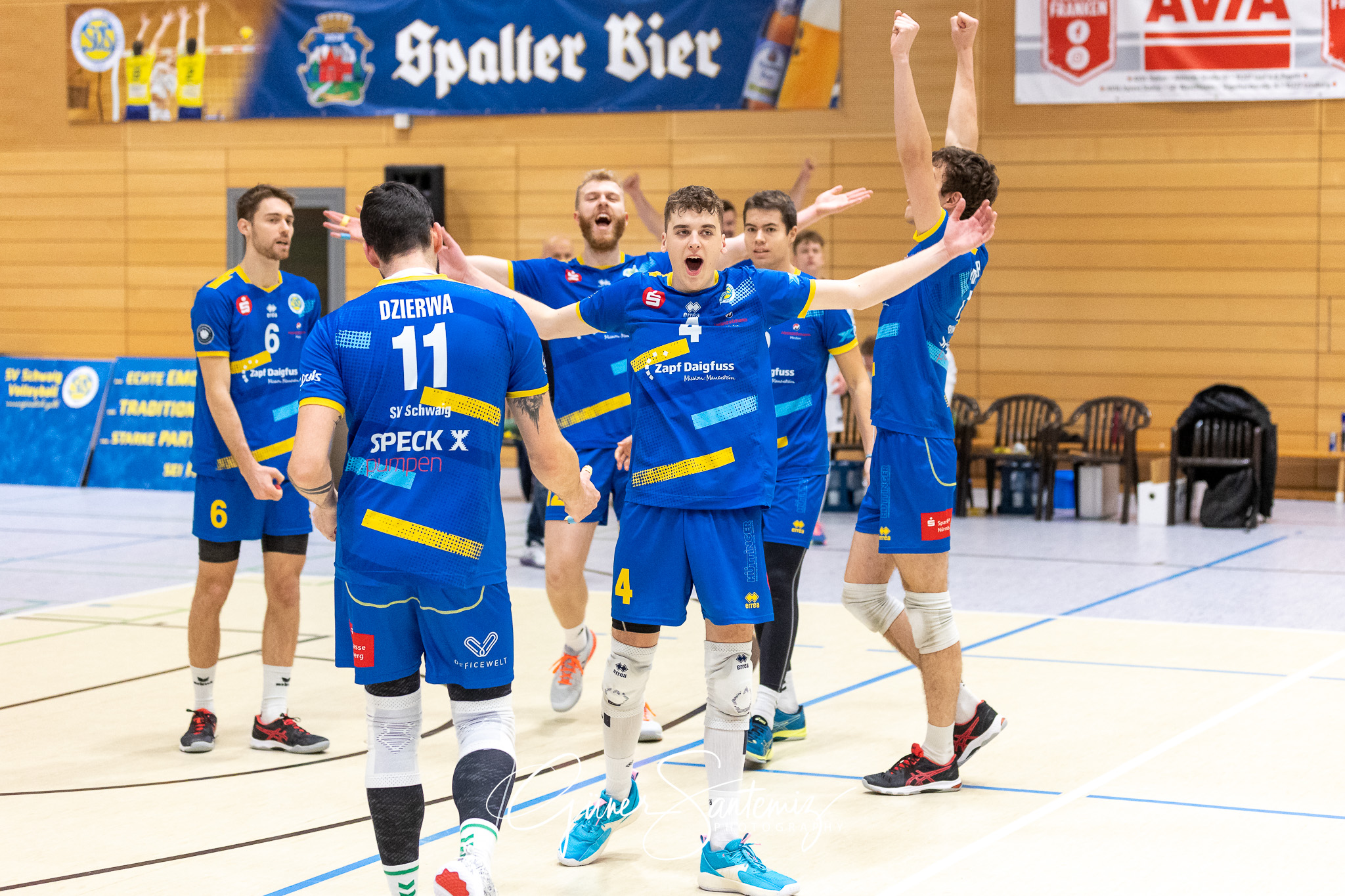 SV Schwaig vs. Dentalservice Gust VC Dresden - Volleyball - 2. B