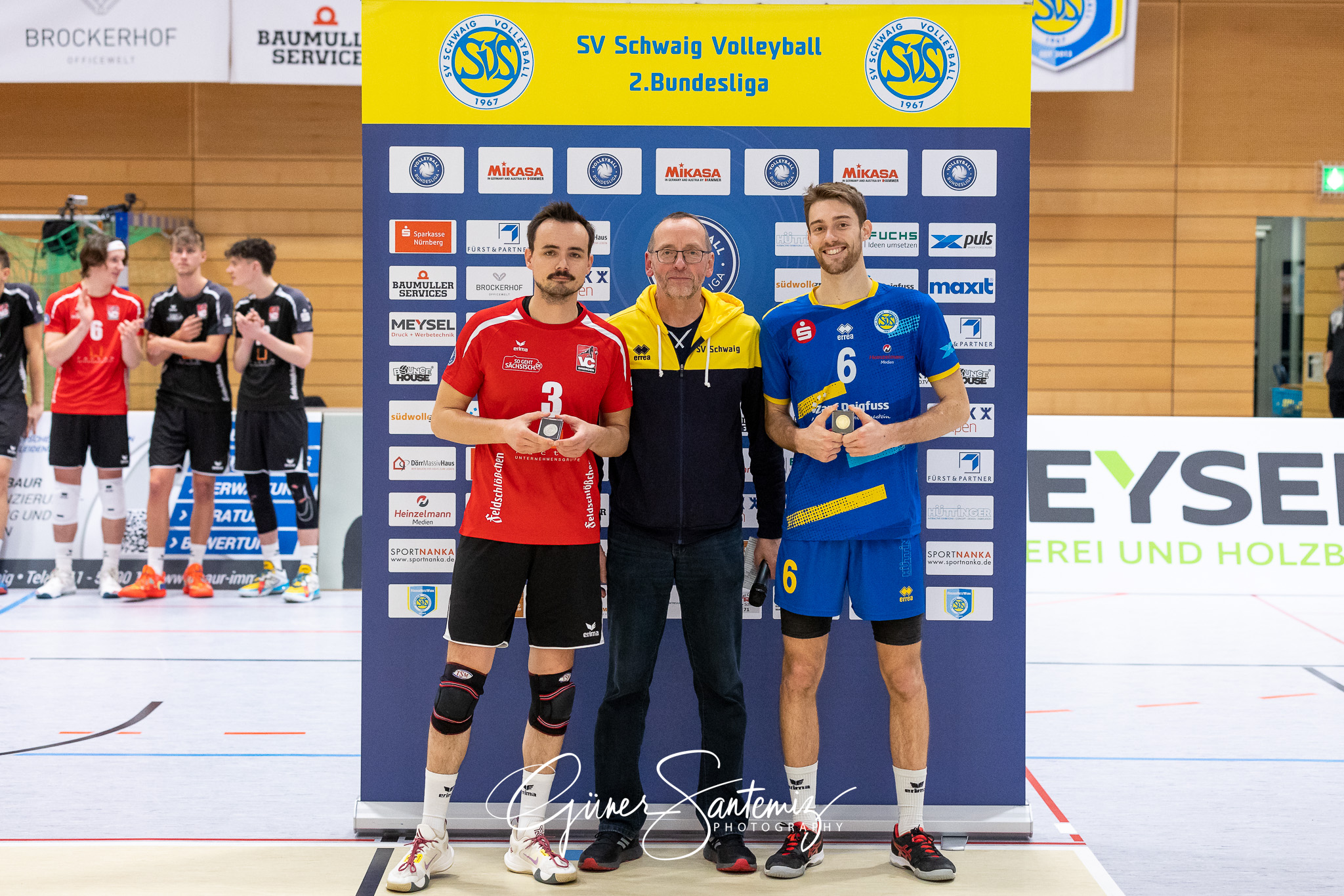 SV Schwaig vs. Dentalservice Gust VC Dresden - Volleyball - 2. B