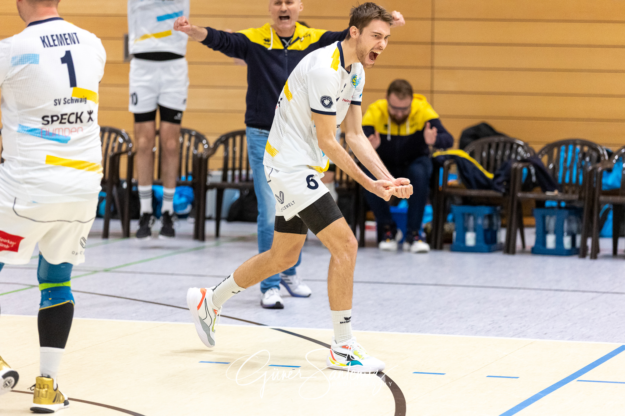 SV Schwaig vs. TV/DJK Hammelburg - Volleyball - 2. Bundesliga Su