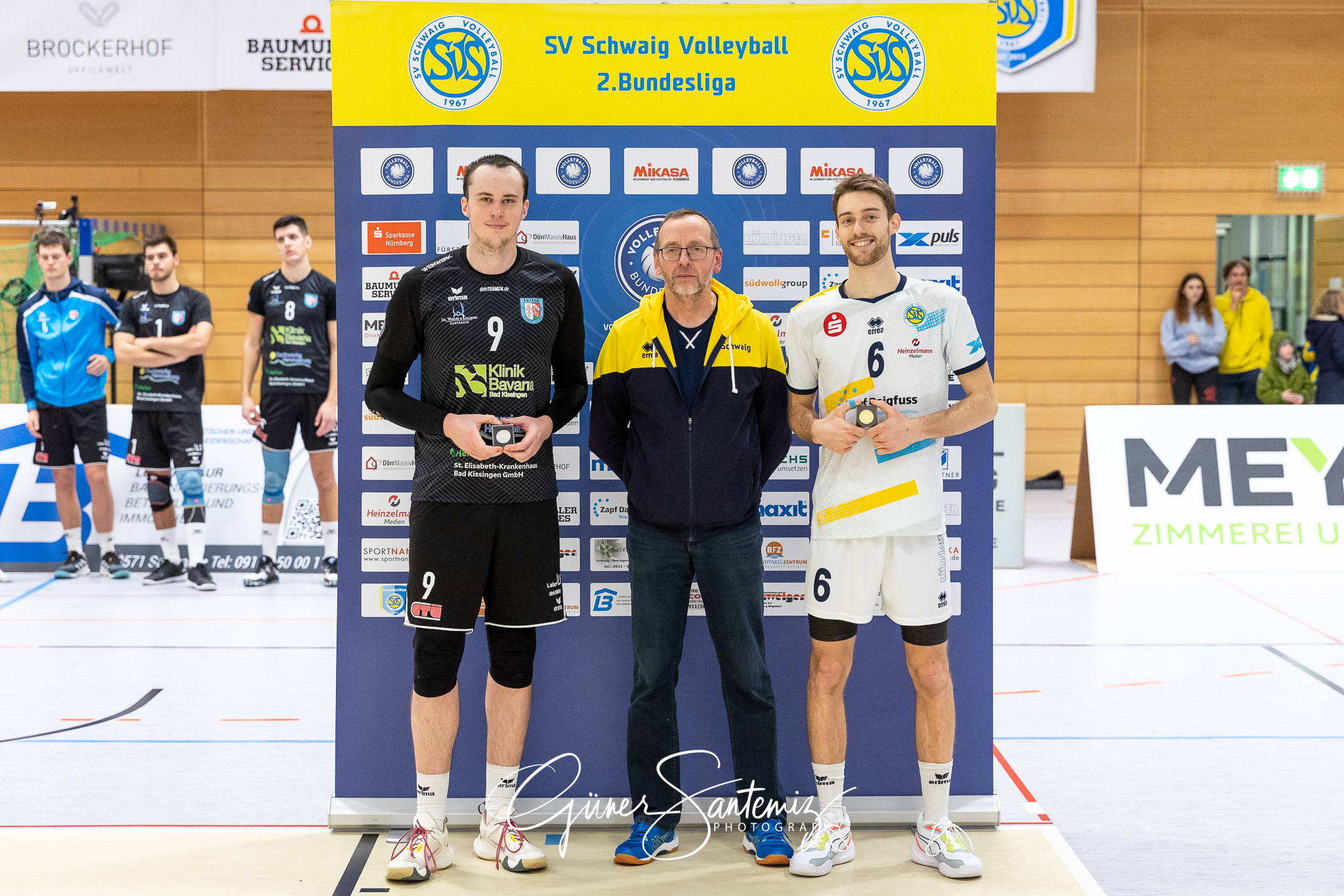 SV Schwaig vs. TV/DJK Hammelburg - Volleyball - 2. Bundesliga Su