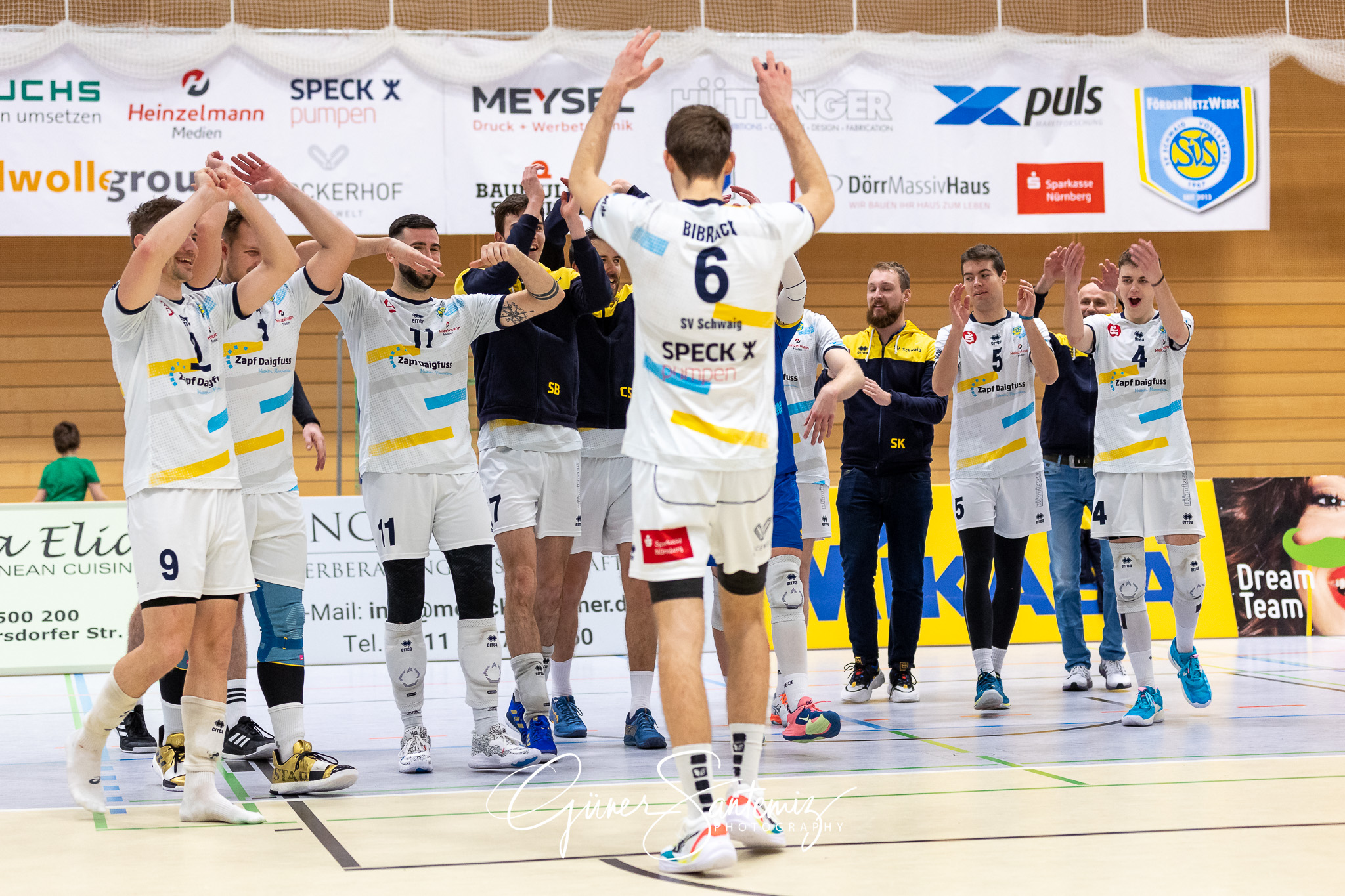 SV Schwaig vs. TV/DJK Hammelburg - Volleyball - 2. Bundesliga Su