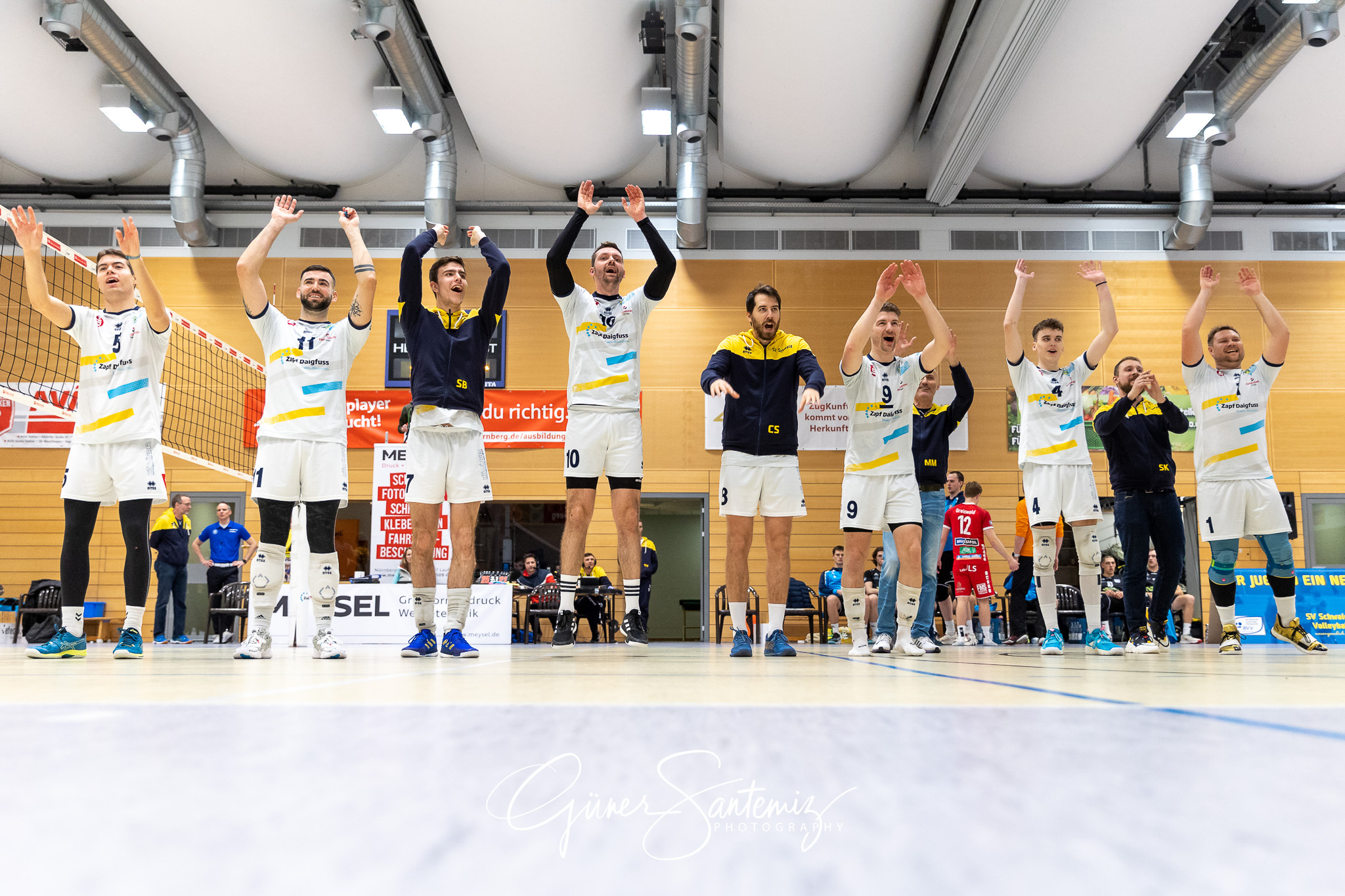 SV Schwaig vs. TV/DJK Hammelburg - Volleyball - 2. Bundesliga Su