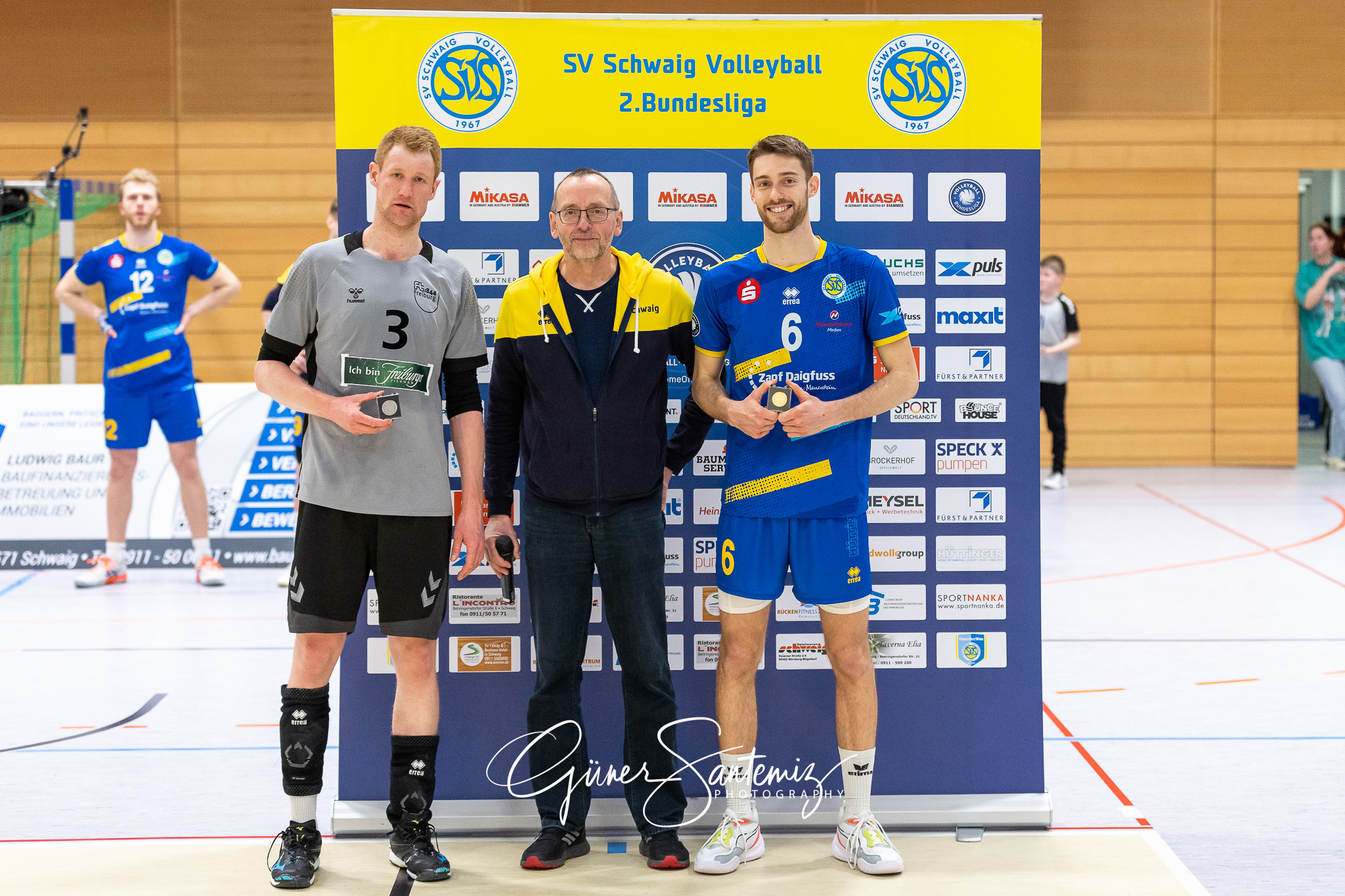 SV Schwaig vs. FT 1844 Freiburg - Volleyball - 2. Bundesliga Sue