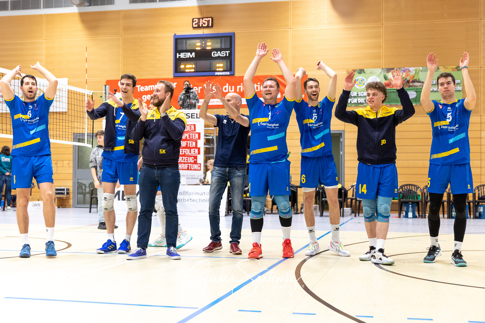 SV Schwaig vs. FT 1844 Freiburg - Volleyball - 2. Bundesliga Sue