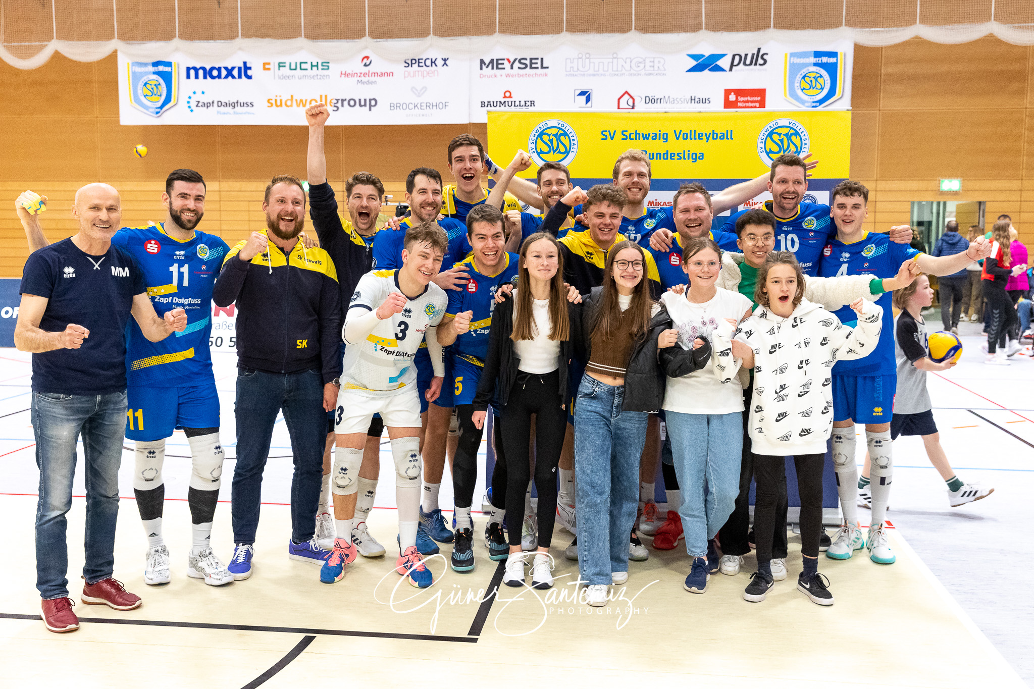 SV Schwaig vs. FT 1844 Freiburg - Volleyball - 2. Bundesliga Sue