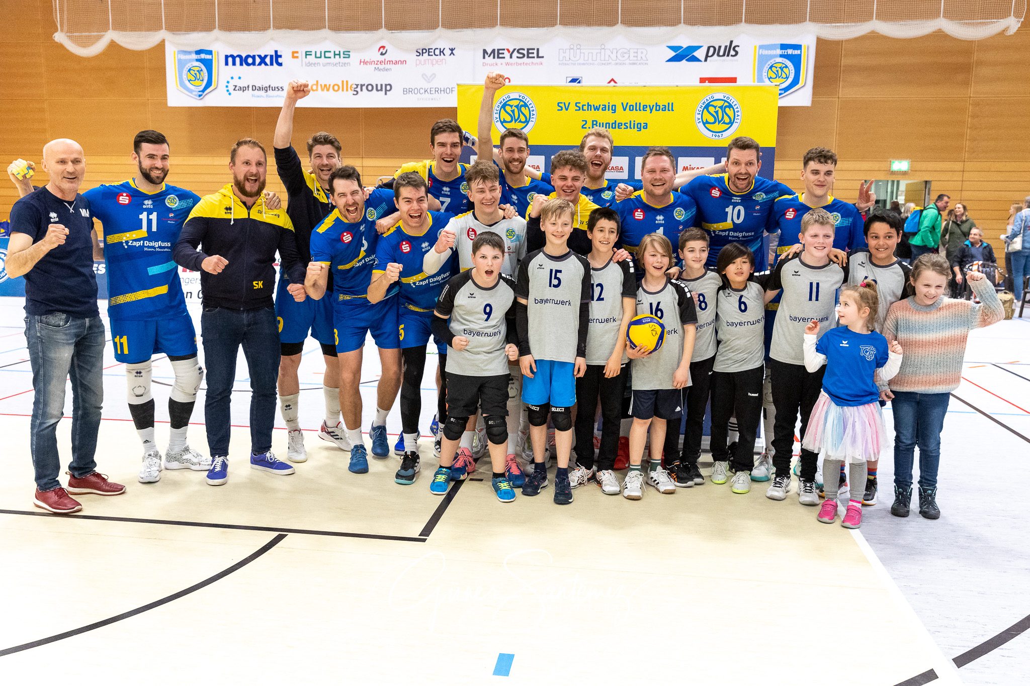 SV Schwaig vs. FT 1844 Freiburg - Volleyball - 2. Bundesliga Sue