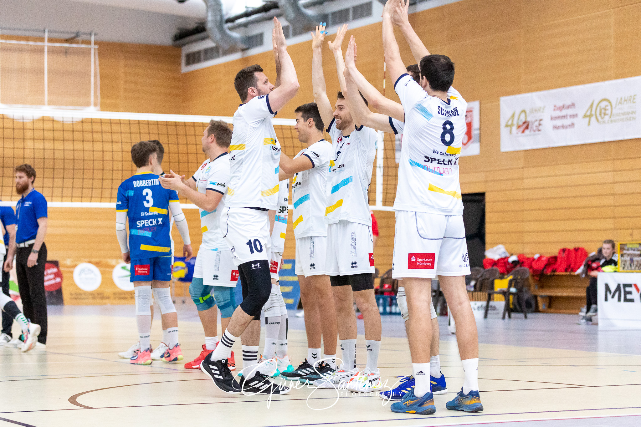 SV Schwaig vs. GSVE Delitzsch - Volleyball - 2. Bundesliga Sued