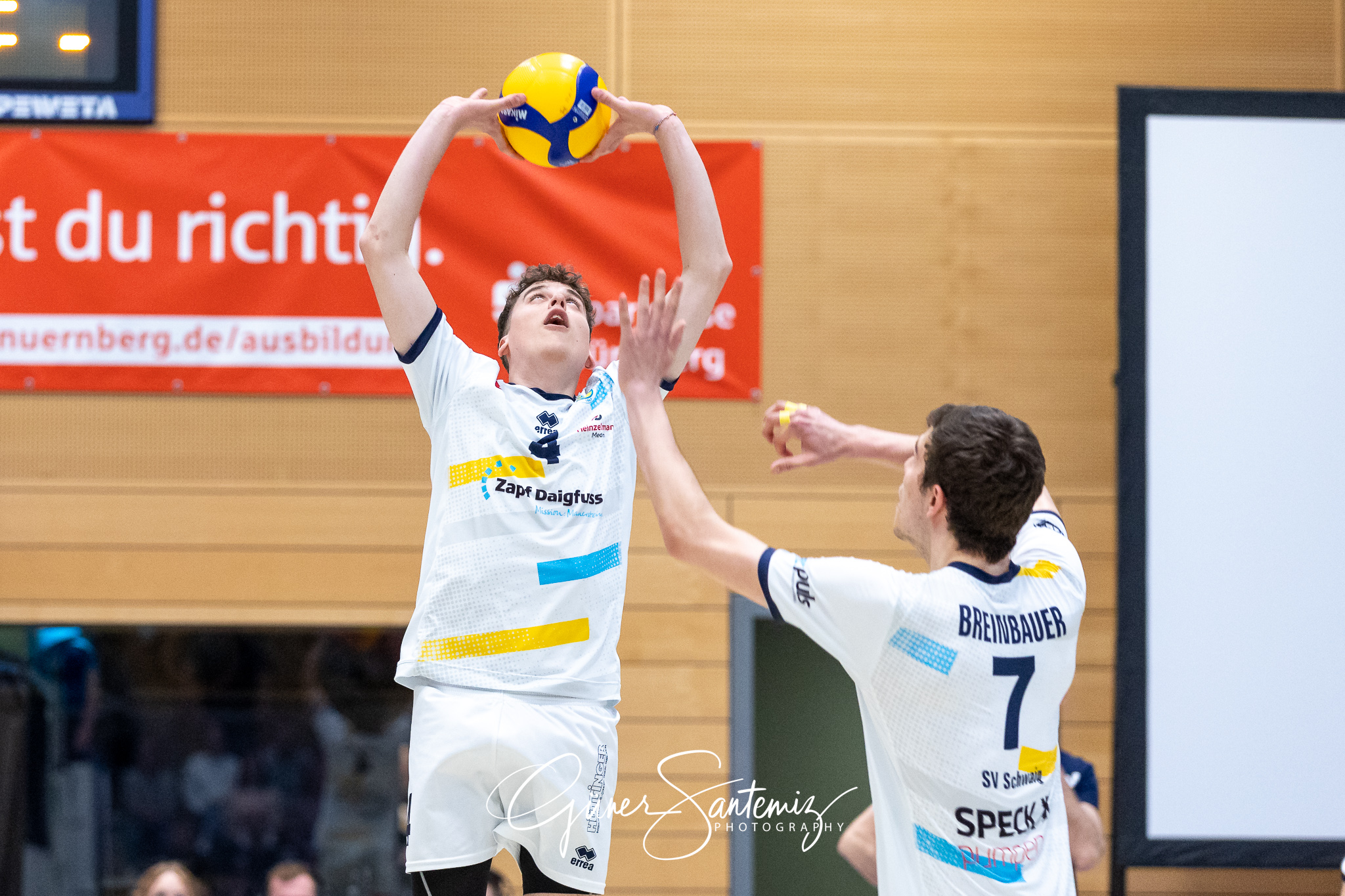 SV Schwaig vs. GSVE Delitzsch - Volleyball - 2. Bundesliga Sued