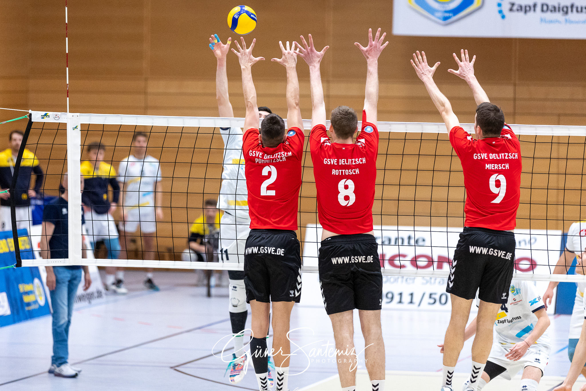 SV Schwaig vs. GSVE Delitzsch - Volleyball - 2. Bundesliga Sued