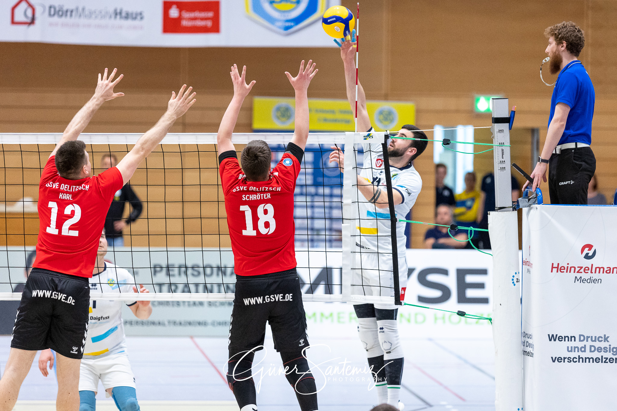 SV Schwaig vs. GSVE Delitzsch - Volleyball - 2. Bundesliga Sued