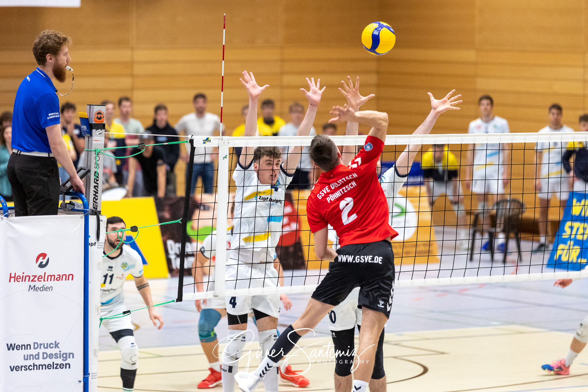 SV Schwaig vs. GSVE Delitzsch - Volleyball - 2. Bundesliga Sued