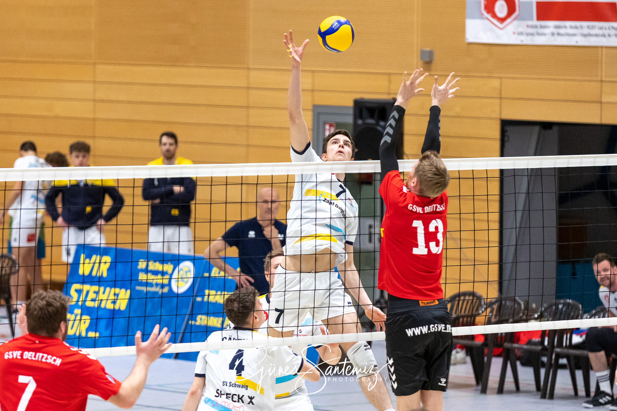 SV Schwaig vs. GSVE Delitzsch - Volleyball - 2. Bundesliga Sued