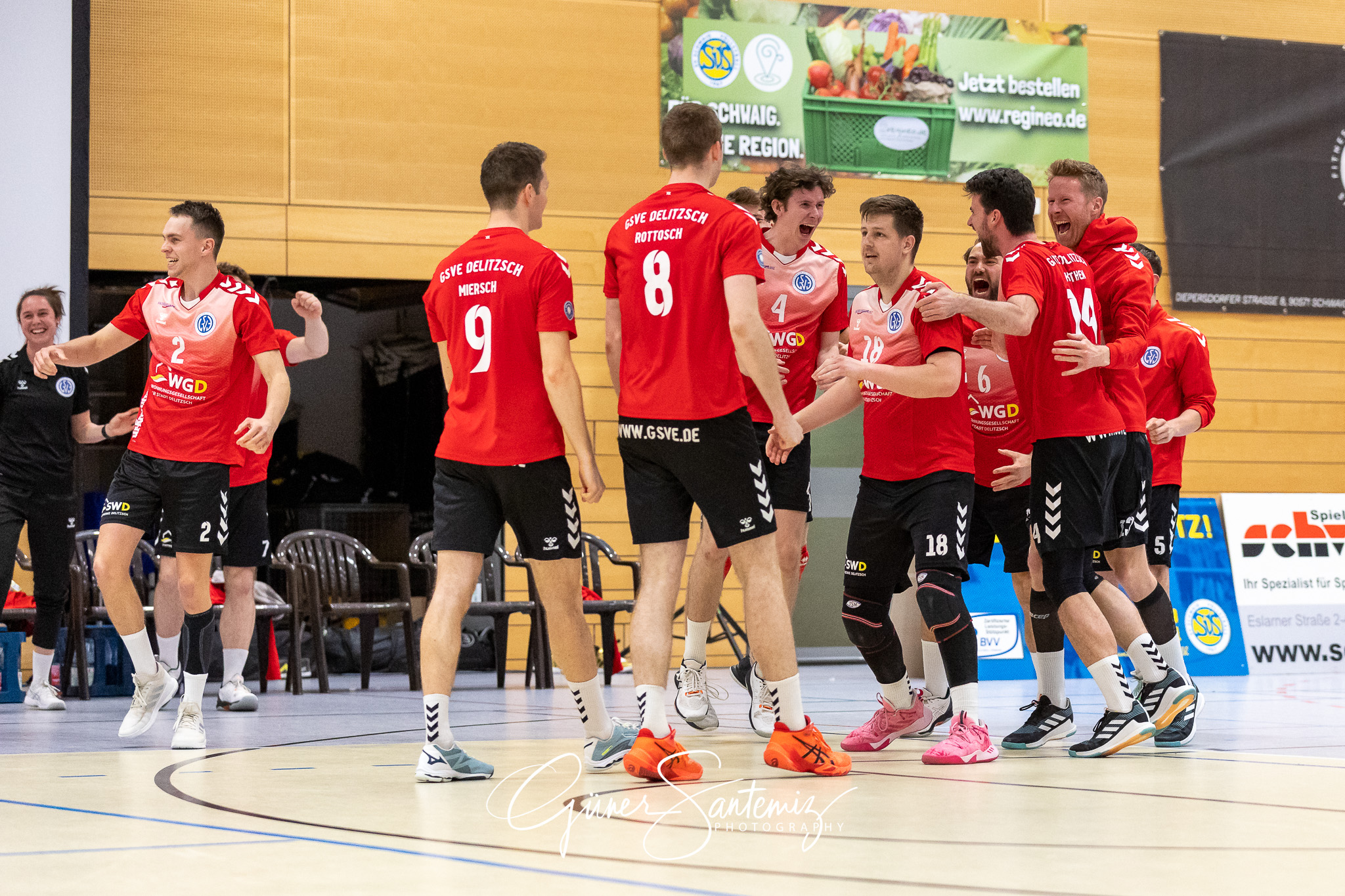 SV Schwaig vs. GSVE Delitzsch - Volleyball - 2. Bundesliga Sued