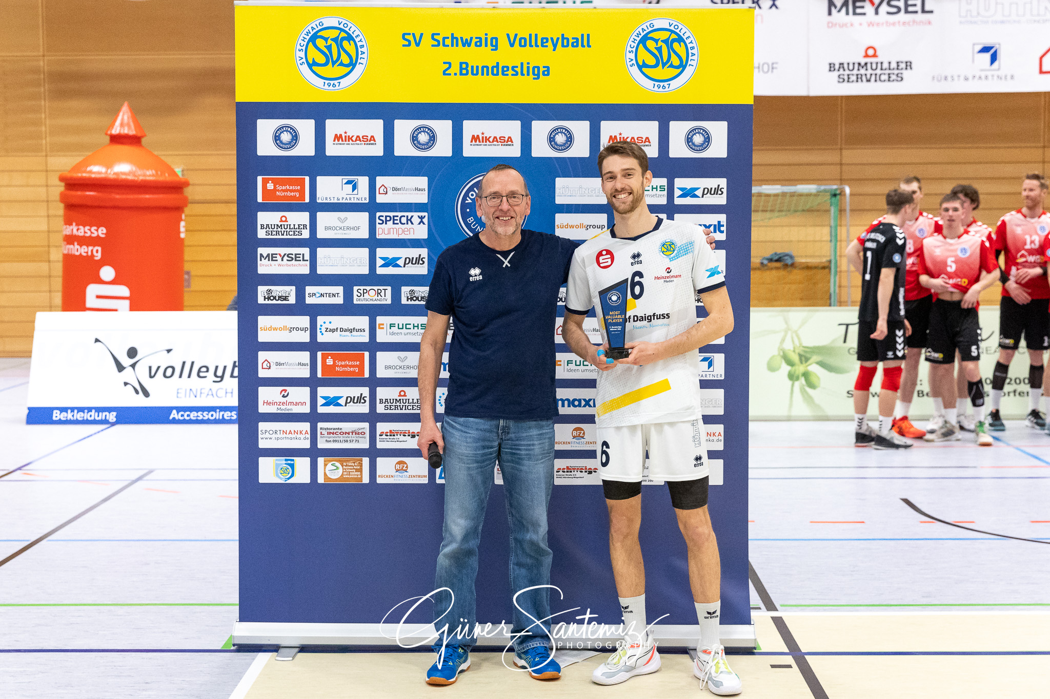 SV Schwaig vs. GSVE Delitzsch - Volleyball - 2. Bundesliga Sued