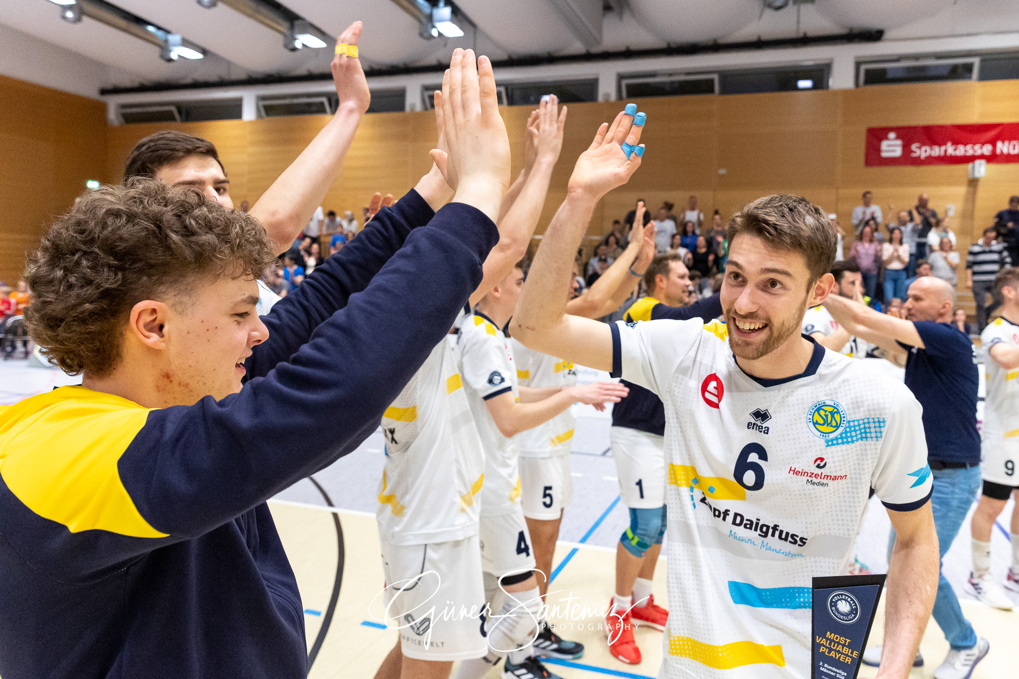 SV Schwaig vs. GSVE Delitzsch - Volleyball - 2. Bundesliga Sued