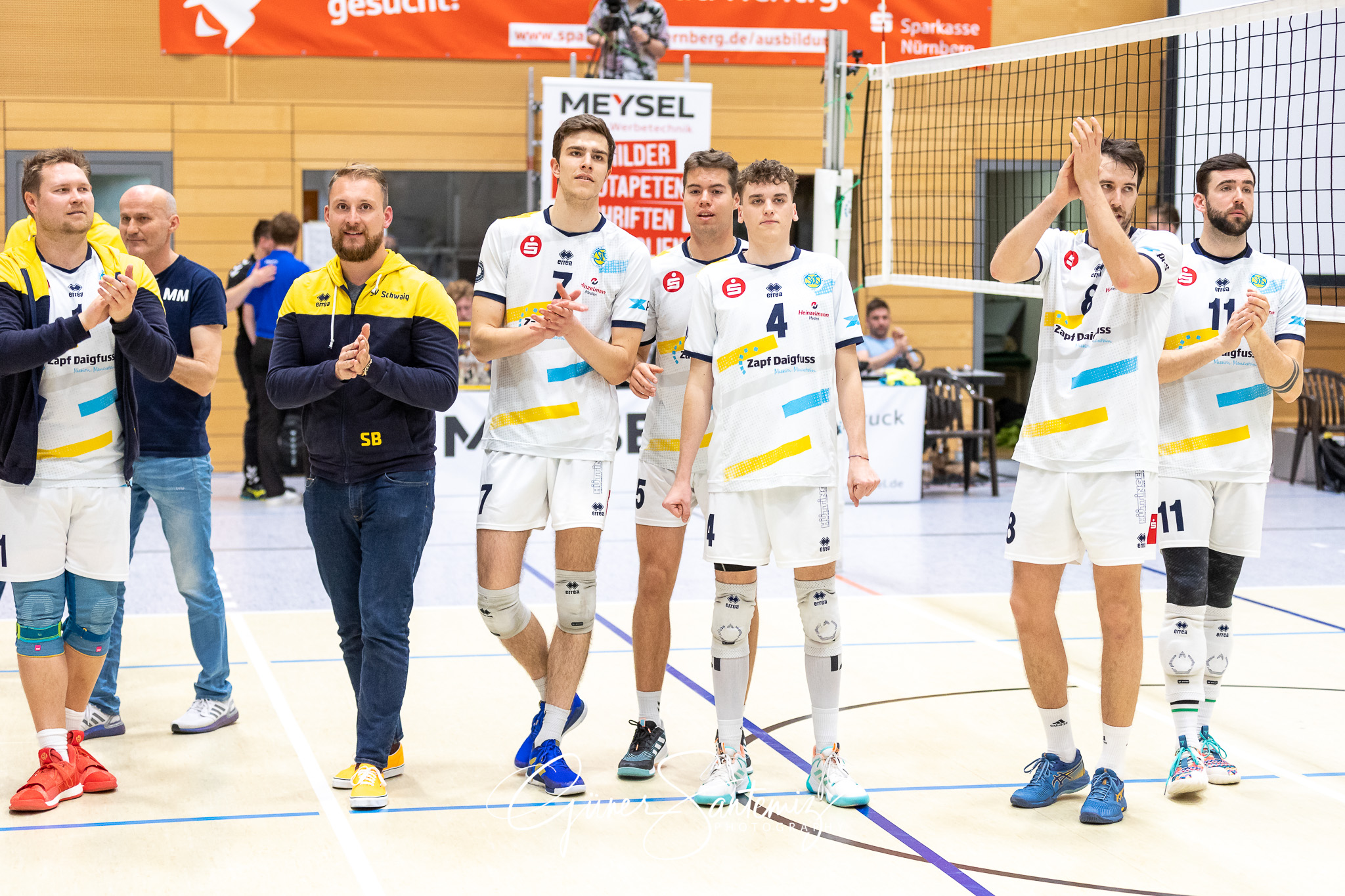 SV Schwaig vs. GSVE Delitzsch - Volleyball - 2. Bundesliga Sued