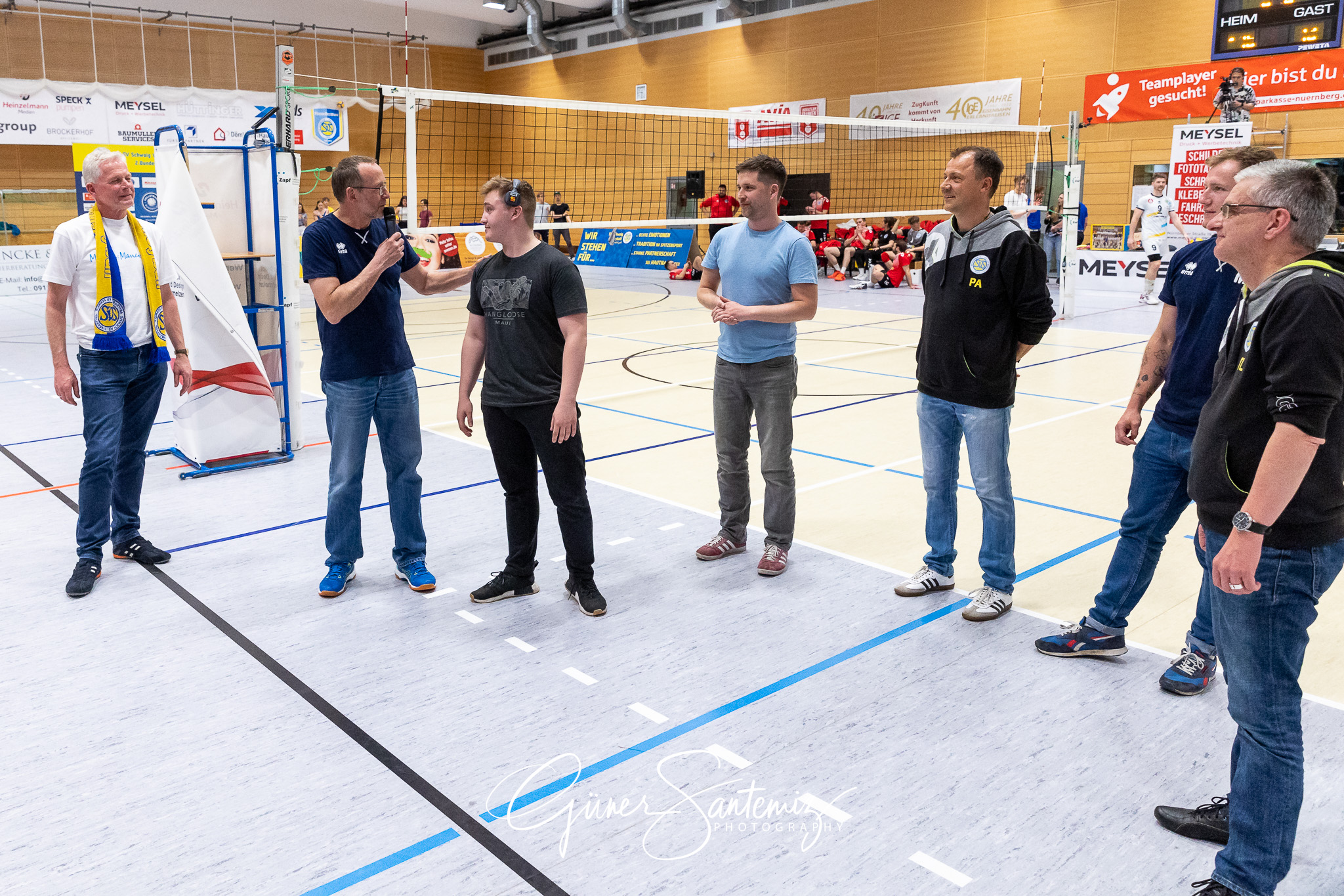 SV Schwaig vs. GSVE Delitzsch - Volleyball - 2. Bundesliga Sued